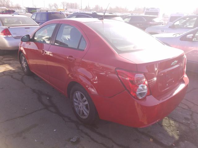 2012 CHEVROLET SONIC LS 1G1JB5SH5C4145927