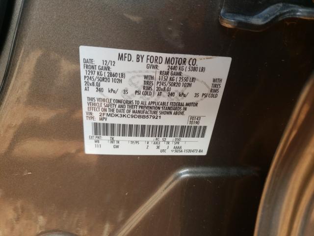 2013 FORD EDGE LIMIT 2FMDK3KC9DBB57921