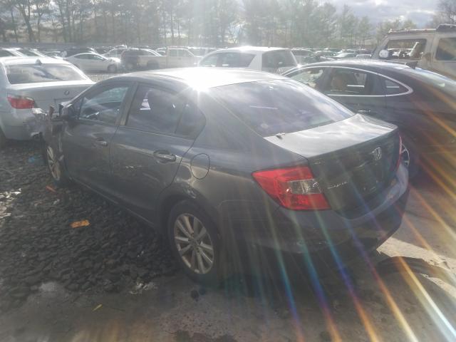 2012 HONDA CIVIC EXL 19XFB2F95CE325017