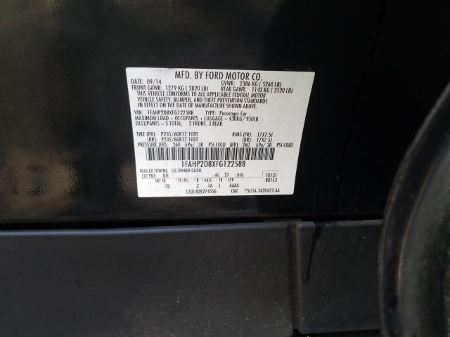 2015 FORD TAURUS SE 1FAHP2D8XFG122588