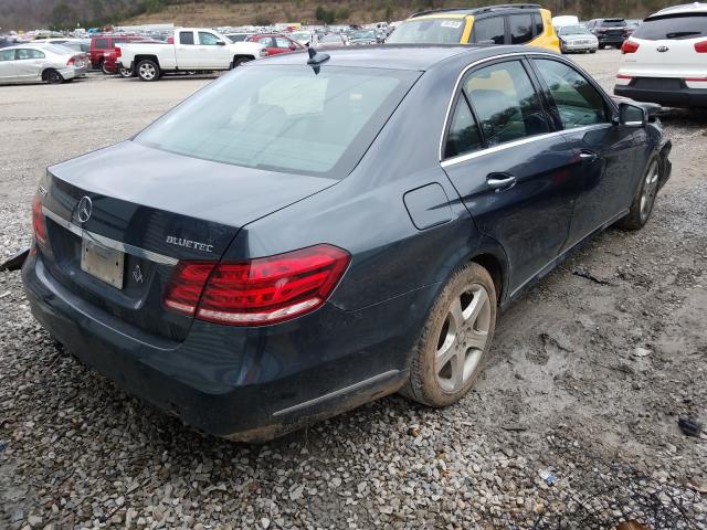 2014 MERCEDES-BENZ E 250 BLUE WDDHF0EB4EA931376