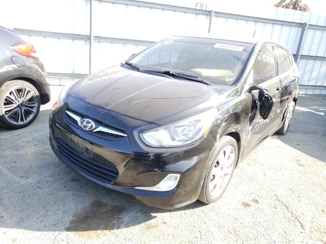 2013 HYUNDAI ACCENT GLS KMHCU5AE6DU086501