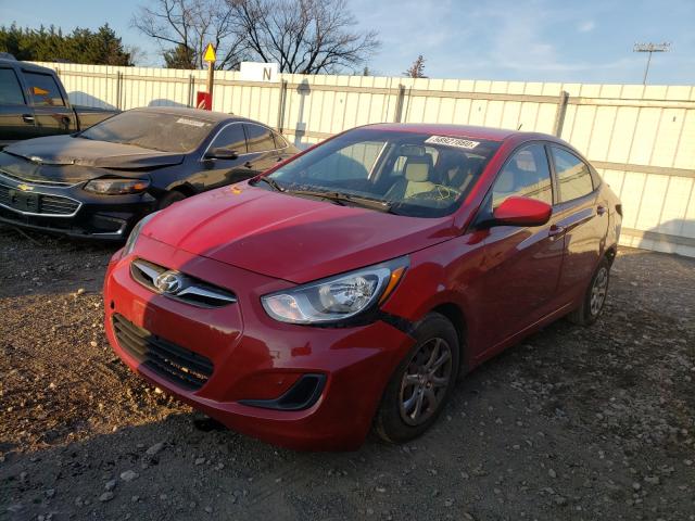 2012 HYUNDAI ACCENT GLS KMHCT4AE3CU264666