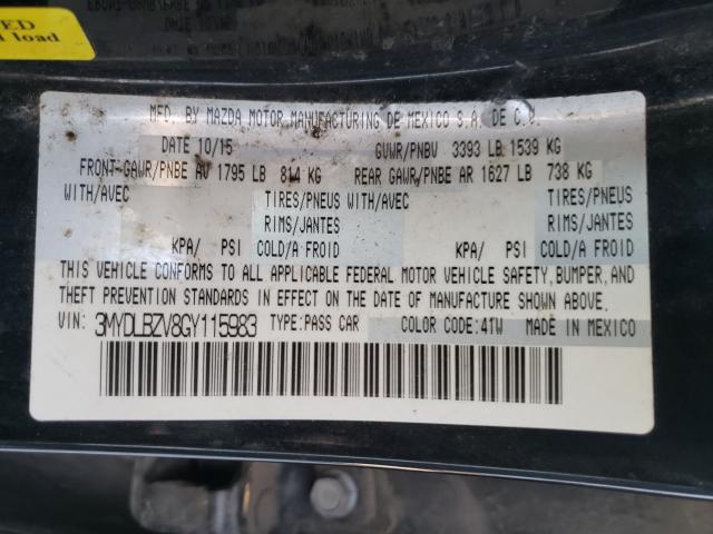 2016 TOYOTA SCION IA 3MYDLBZV8GY115983