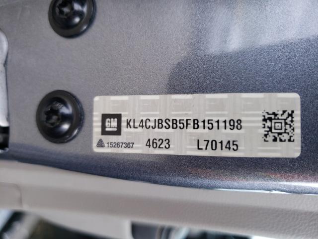 2015 BUICK ENCORE CON KL4CJBSB5FB151198