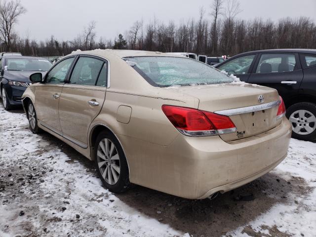 2011 TOYOTA AVALON BAS 4T1BK3DB8BU392992