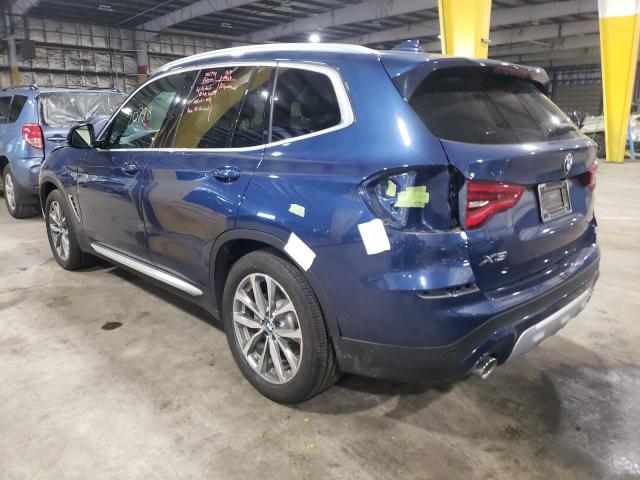 2018 BMW X3 XDRIVE3 5UXTR9C5XJLD73837