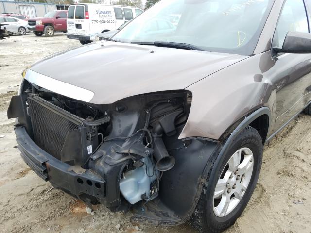 2010 GMC ACADIA SLE 1GKLRLED6AJ238726