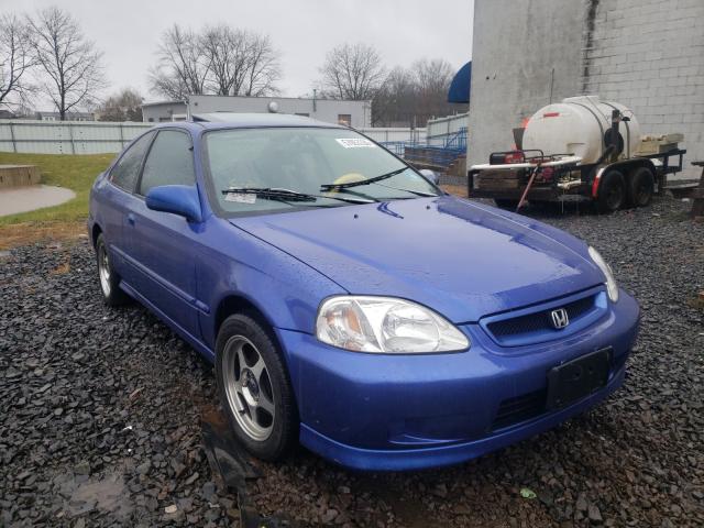 Salvage cars for sale at Hillsborough, NJ auction: 1999 Honda Civic SI