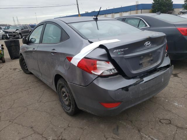 2015 HYUNDAI ACCENT GLS KMHCT4AEXFU798042
