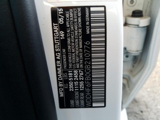 2016 MERCEDES-BENZ E 400 WDDHF6FB0GB210776