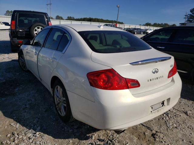 2011 INFINITI G25 BASE JN1DV6AP3BM602360