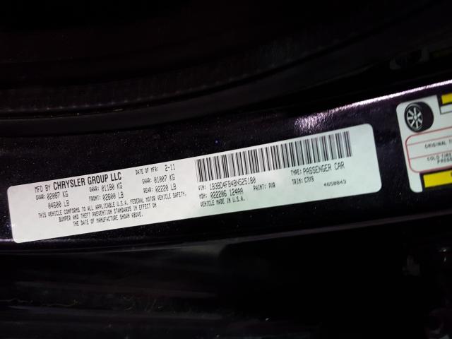 2011 DODGE AVENGER EX 1B3BD4FB4BN525180