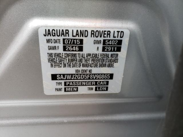 2015 JAGUAR XJL PORTFO SAJWJ2GD5F8V90865