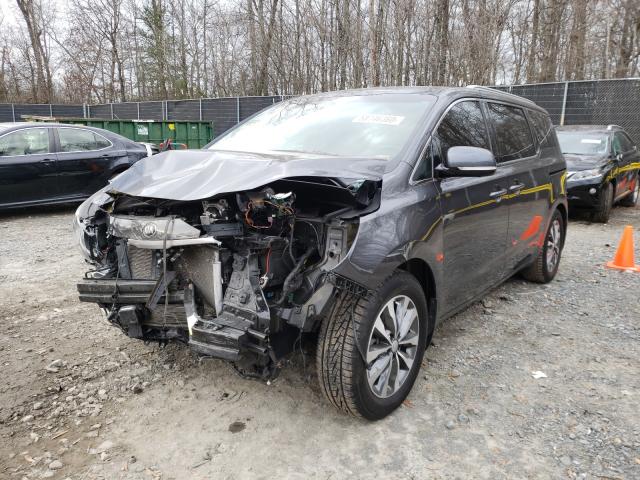 2017 KIA SEDONA EX KNDMC5C15H6343938