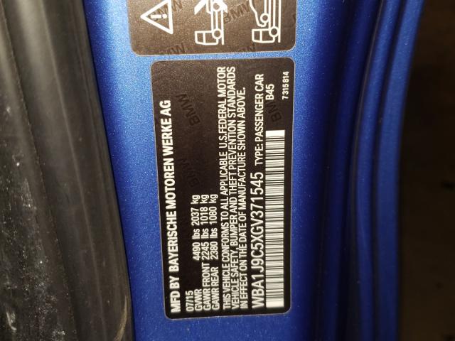 2016 BMW M235XI WBA1J9C5XGV371545