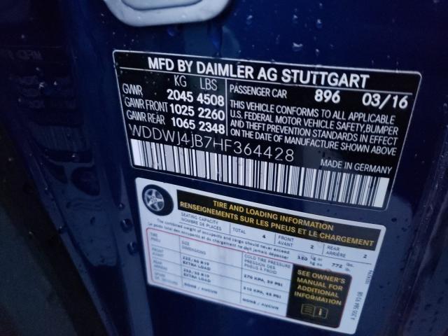 2017 MERCEDES-BENZ C 300 WDDWJ4JB7HF364428