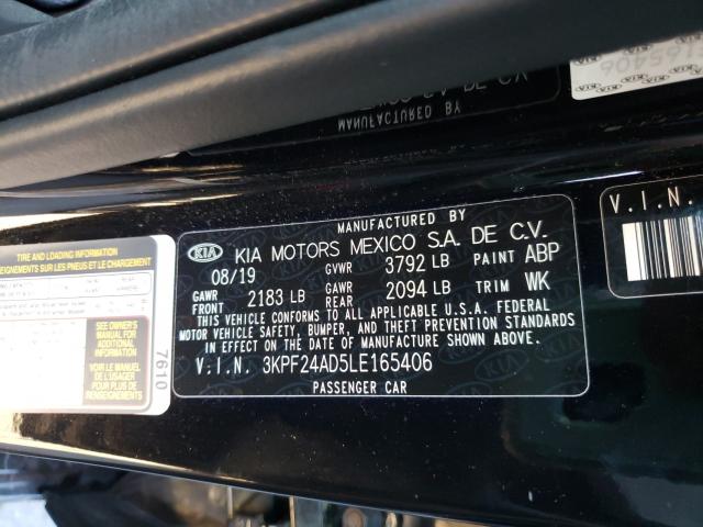 2020 KIA FORTE FE 3KPF24AD5LE165406