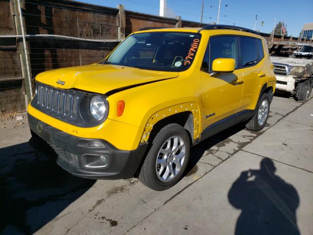 2016 JEEP RENEGADE L ZACCJBBT8GPD56763