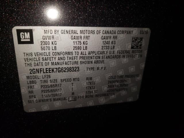 2016 CHEVROLET EQUINOX LS - 2GNFLEEK7G6298323