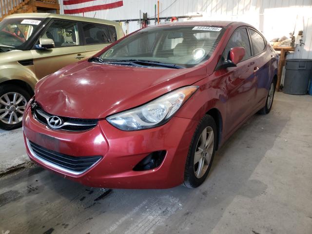 2013 HYUNDAI ELANTRA GL KMHDH4AE5DU785718