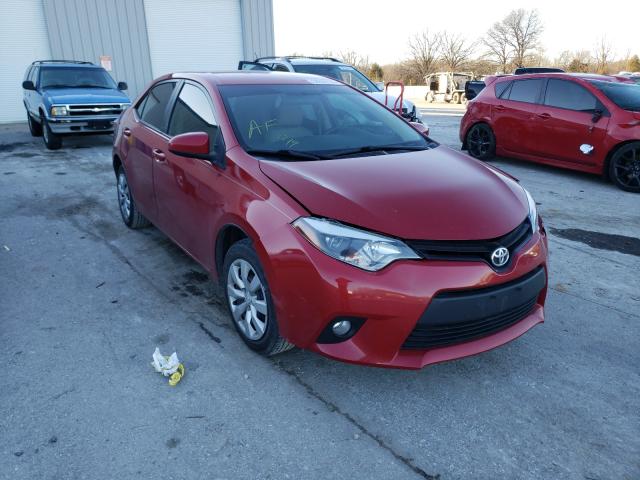 Toyota Corolla 2015 Red