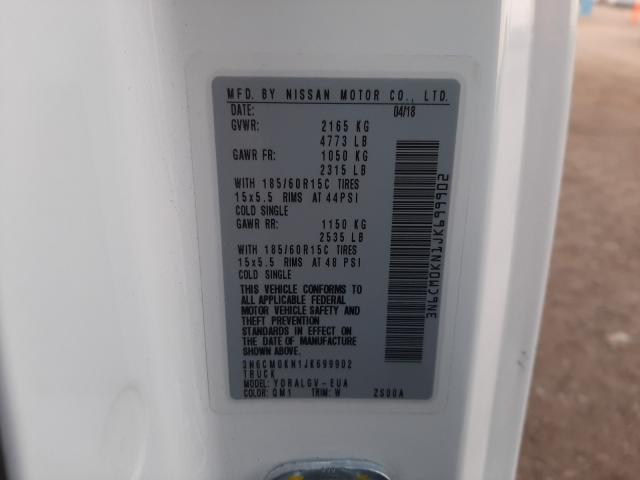 2018 NISSAN NV200 2.5S 3N6CM0KN1JK699902