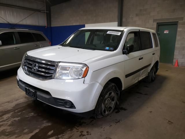 2014 HONDA PILOT LX 5FNYF4H28EB022187
