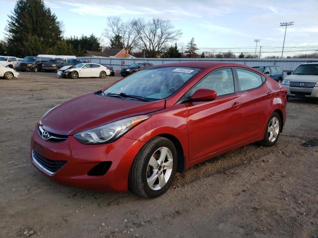 2013 HYUNDAI ELANTRA GL KMHDH4AE4DU790103