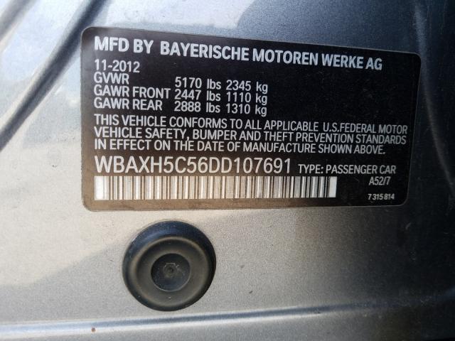2013 BMW 528 XI WBAXH5C56DD107691