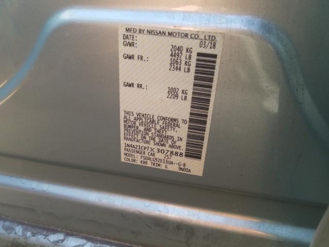 2018 NISSAN LEAF S 1N4AZ1CP7JC307888