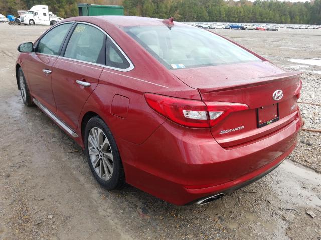 2016 HYUNDAI SONATA SPO 5NPE34AF6GH399243