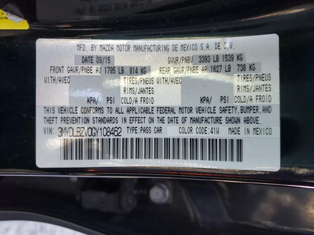 2016 TOYOTA SCION IA 3MYDLBZV0GY108462