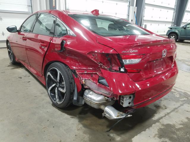 2019 HONDA ACCORD SPO 1HGCV1E36KA024311