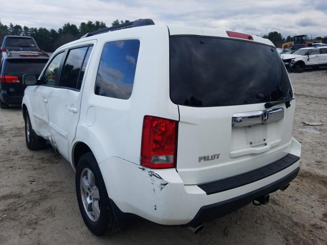 2011 HONDA PILOT EXL 5FNYF3H55BB014824