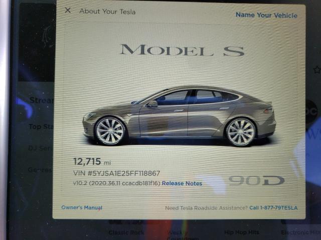 2015 TESLA MODEL S - 5YJSA1E25FF118867