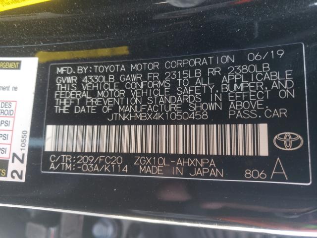 2019 TOYOTA C-HR XLE JTNKHMBX4K1050458