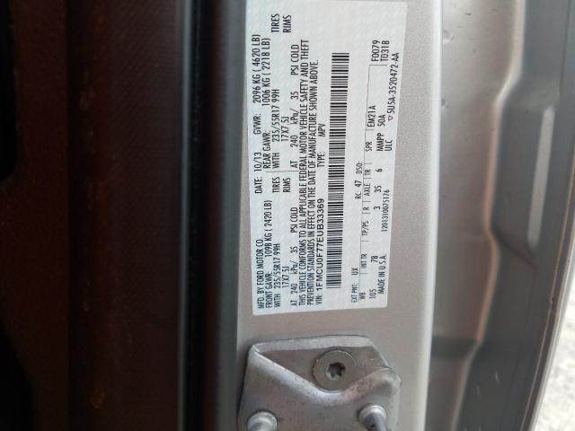 2014 FORD ESCAPE 1FMCU0F77EUB33369