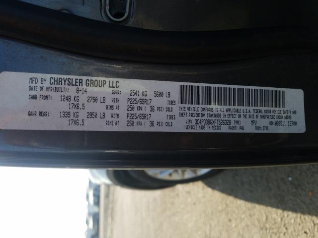 2015 DODGE JOURNEY SX 3C4PDDBGXFT526328