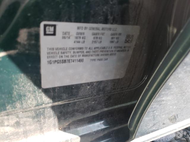 2014 CHEVROLET CRUZE LTZ 1G1PG5SB7E7411490