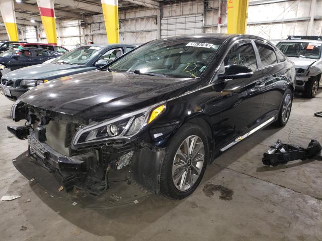 2017 HYUNDAI SONATA SPO 5NPE34AF9HH499614