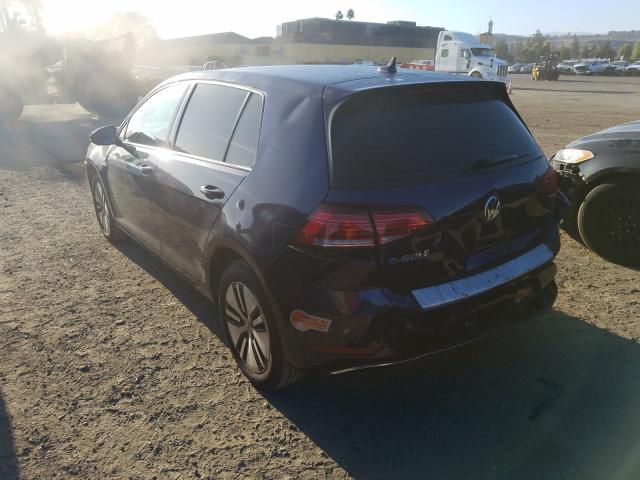 2019 VOLKSWAGEN E-GOLF SE WVWKR7AU1KW919000