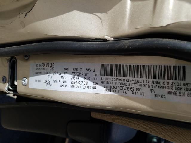 2015 JEEP CHEROKEE S 1C4PJLAB5FW782055