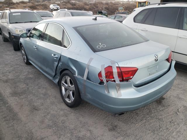 2012 VOLKSWAGEN PASSAT SE 1VWBP7A3XCC058655