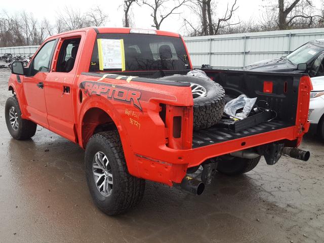 2018 FORD F150 RAPTO 1FTFW1RG9JFD11522