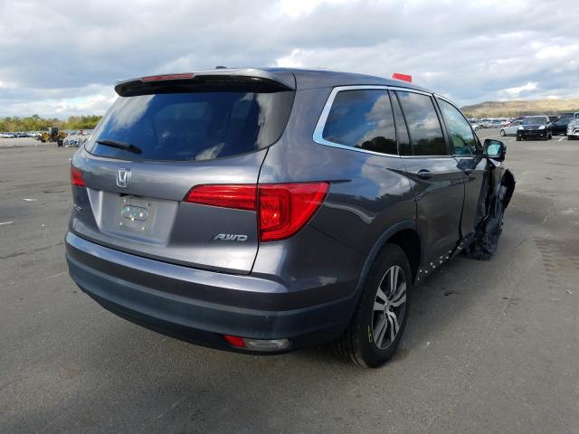 2017 HONDA PILOT EXL 5FNYF6H5XHB033248