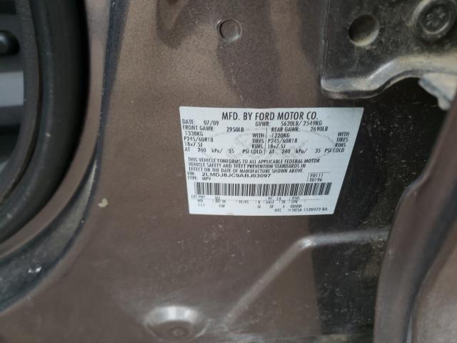 2010 LINCOLN MKX 2LMDJ8JC9ABJ03097