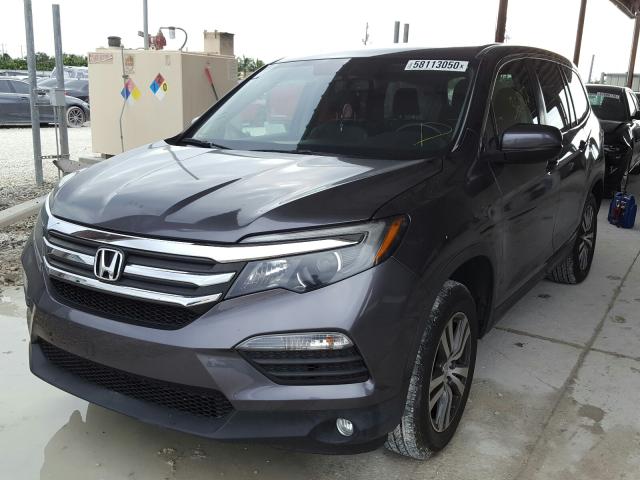 2017 HONDA PILOT EXL 5FNYF5H51HB036615
