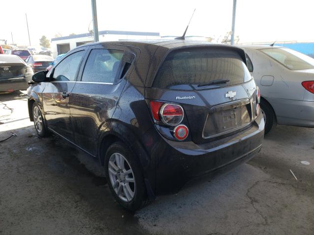 CHEVROLET SONIC LT 2014 black hatchbac gas 1G1JC6SB1E4157803 photo #4