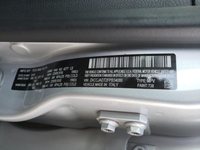 2015 JEEP RENEGADE L ZACCJADT2FPB34080